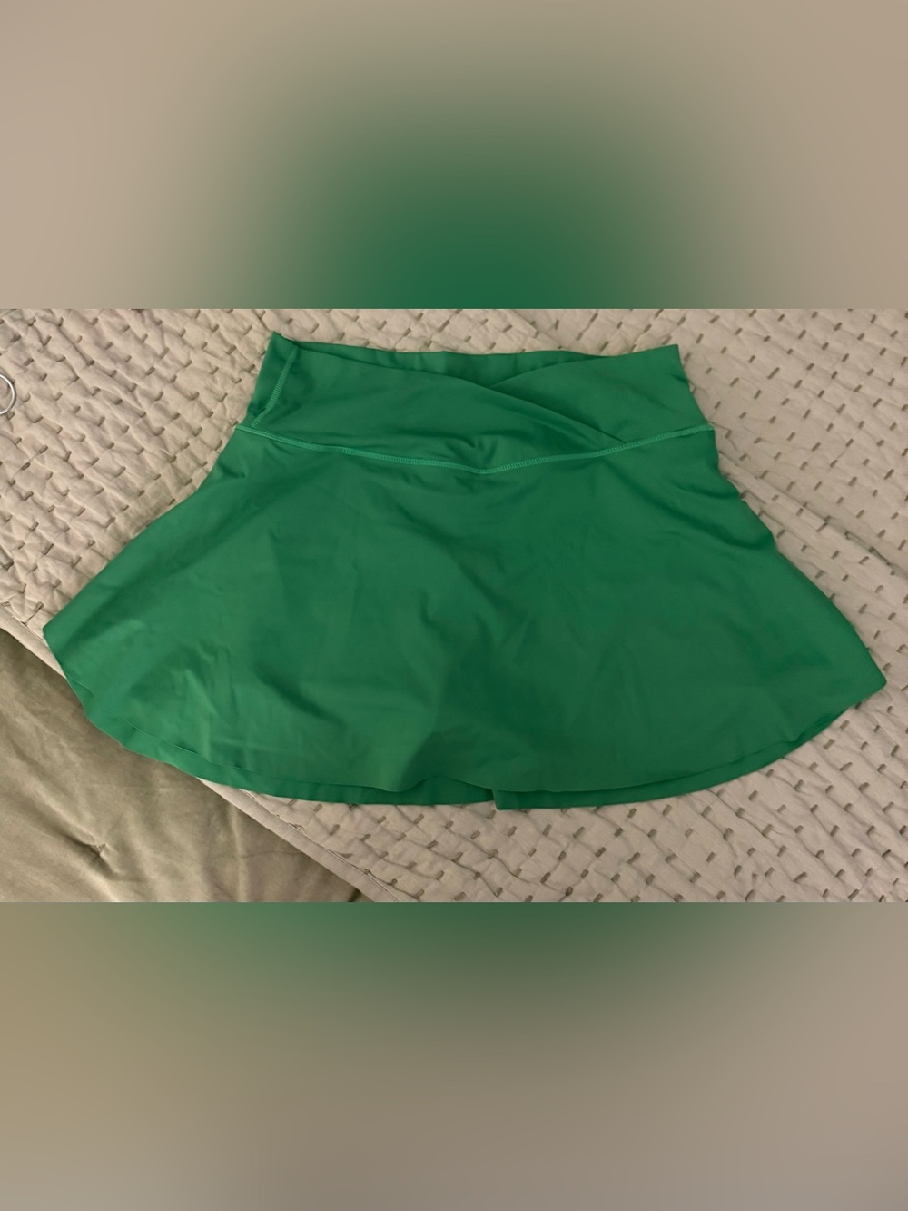 Green Women's A-Line Active Skirt